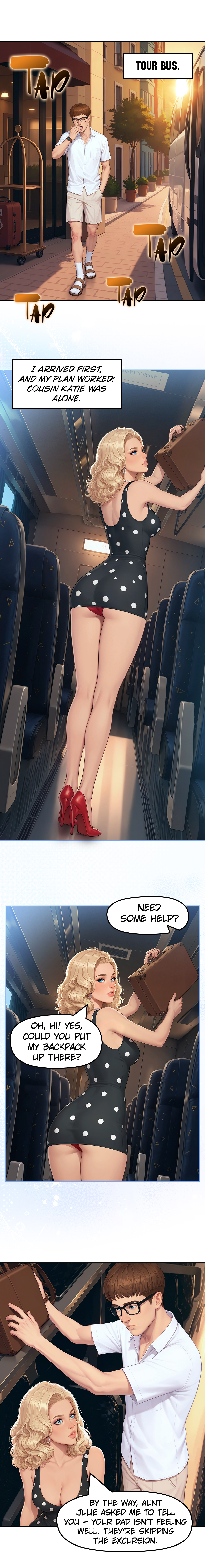 Read Sloppy Vacation chapter 3 image 1 on Lezhin