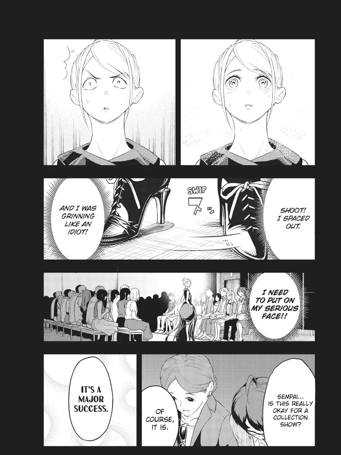 Read Smile Down the Runway chapter 12 image 4 on Lezhin