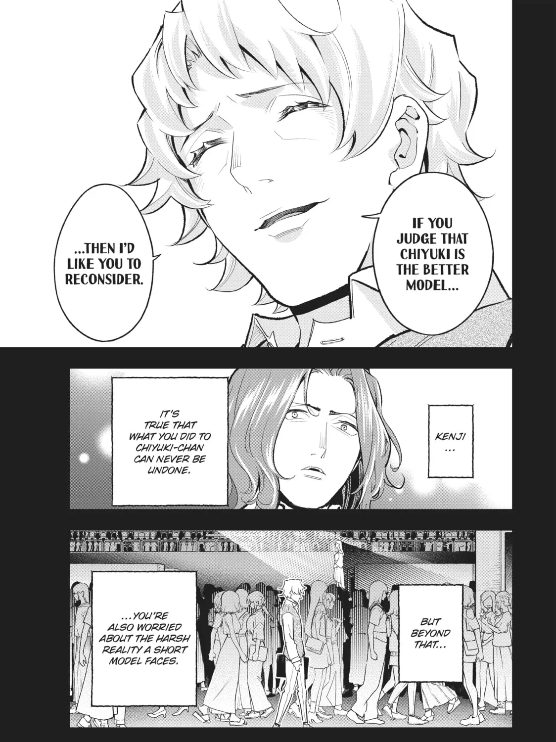 Read Smile Down the Runway chapter 128 image 12 on Lezhin