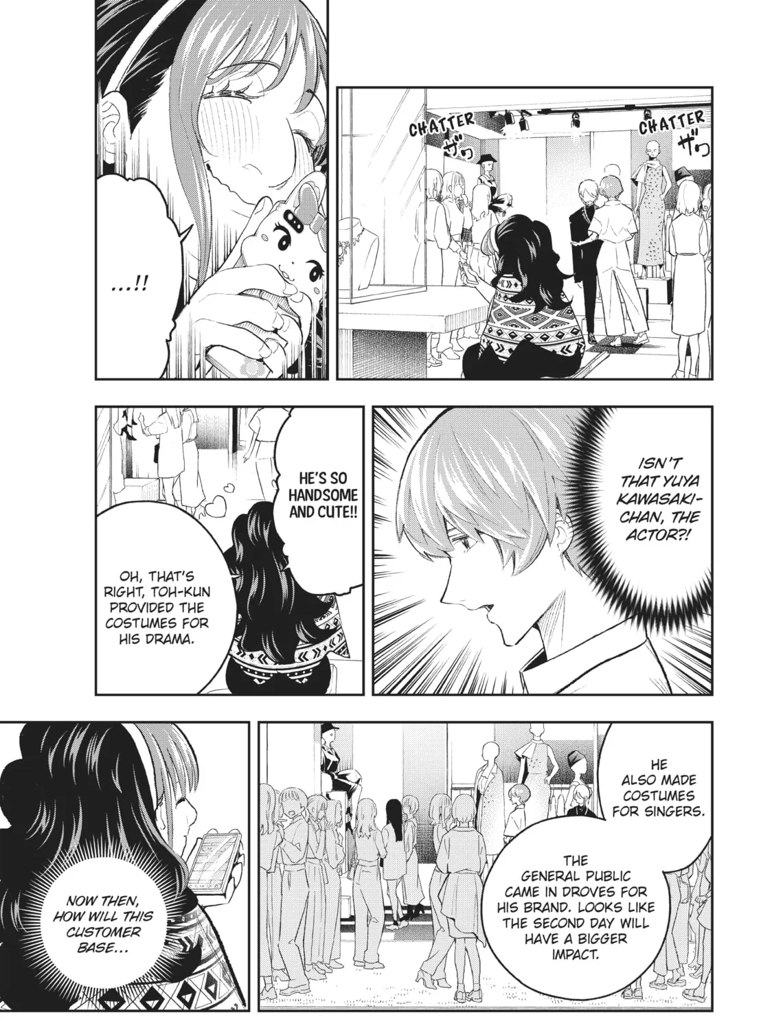 Read Smile Down the Runway chapter 152 image 12 on Lezhin