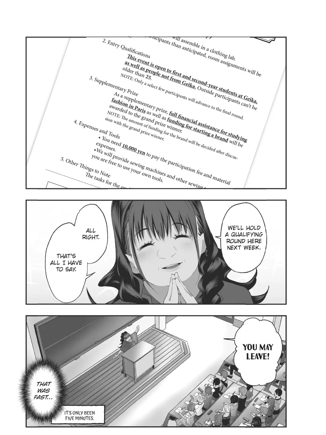 Read Smile Down the Runway chapter 24 image 2 on Lezhin