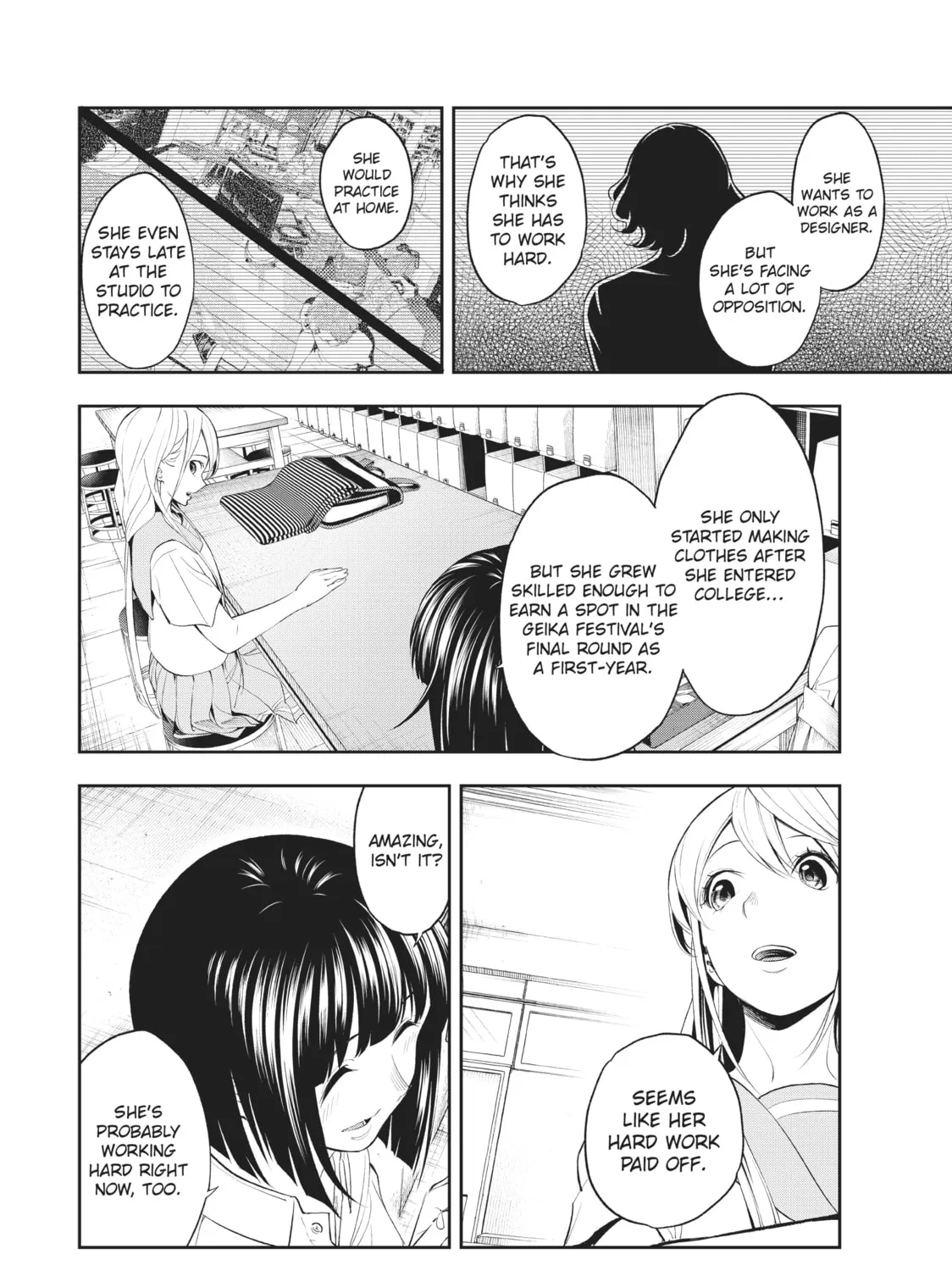 Read Smile Down the Runway chapter 50 image 6 on Lezhin