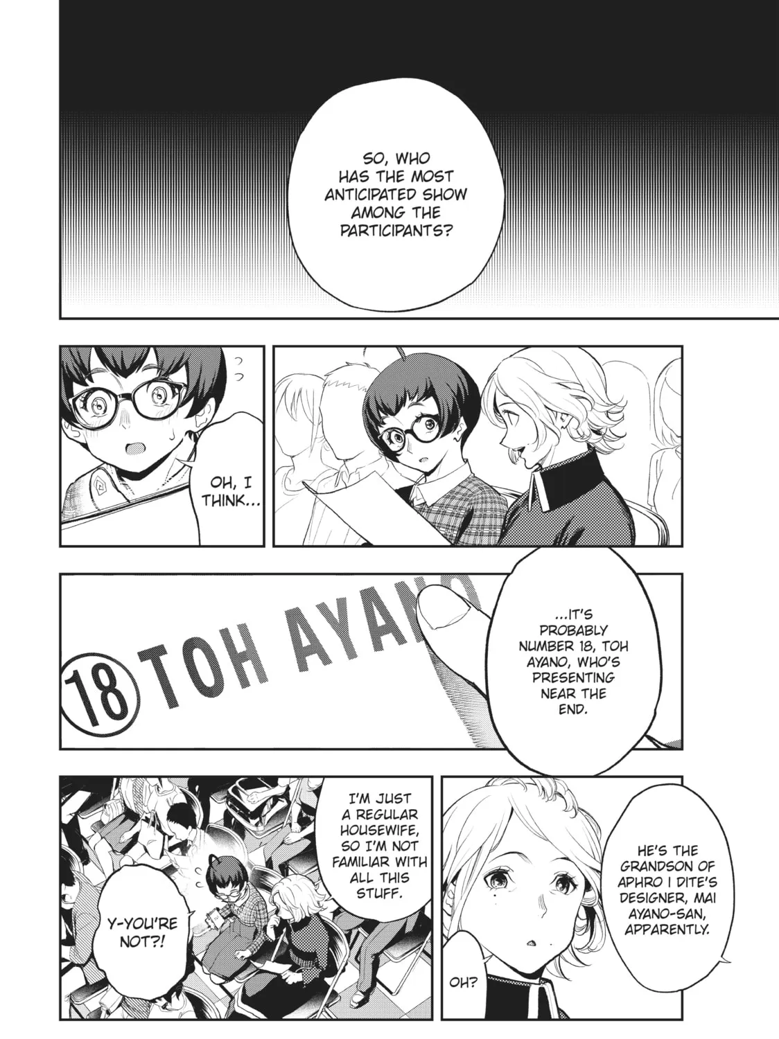 Read Smile Down the Runway chapter 58 image 14 on Lezhin