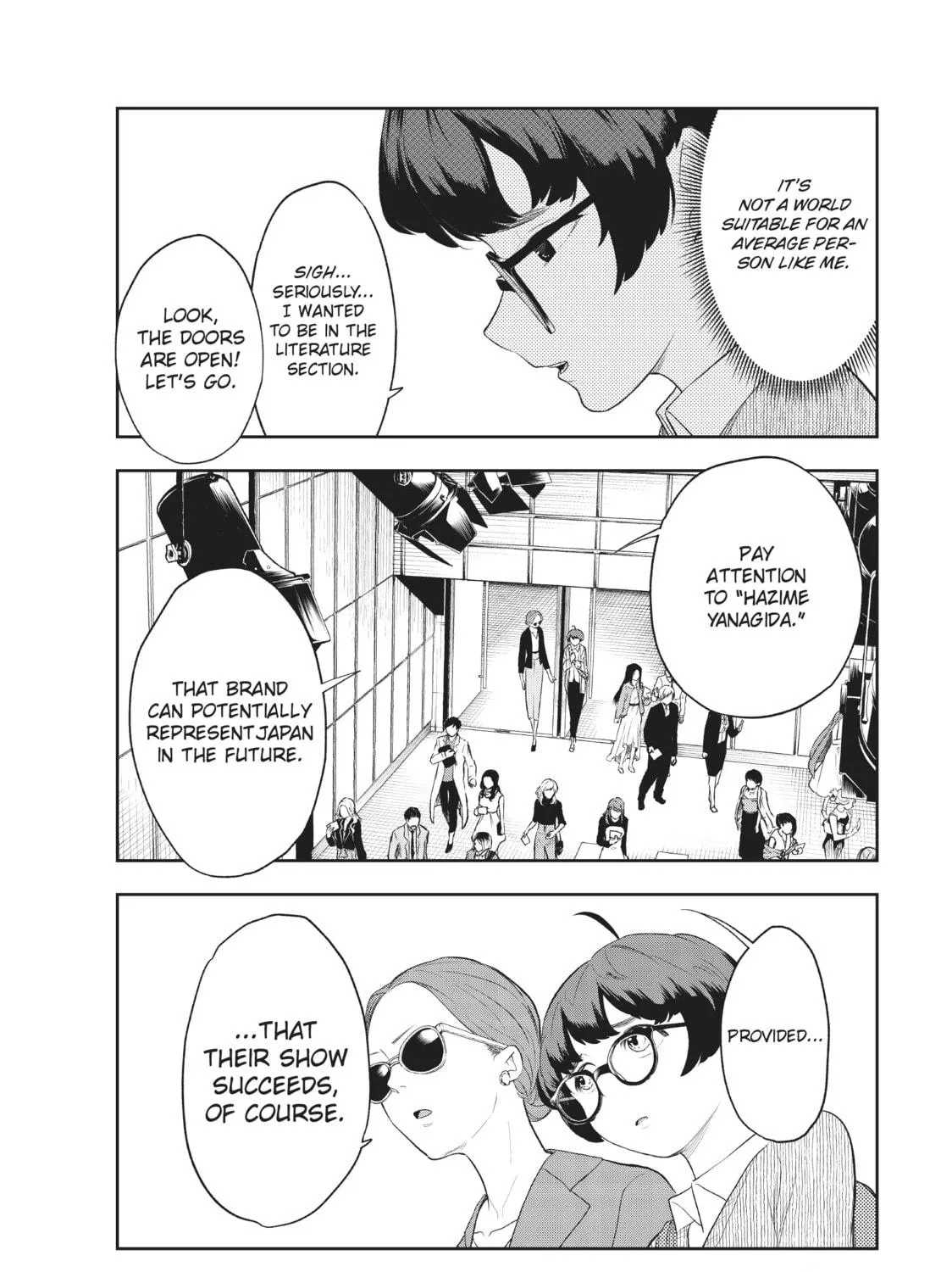 Read Smile Down the Runway chapter 7 image 8 on Lezhin
