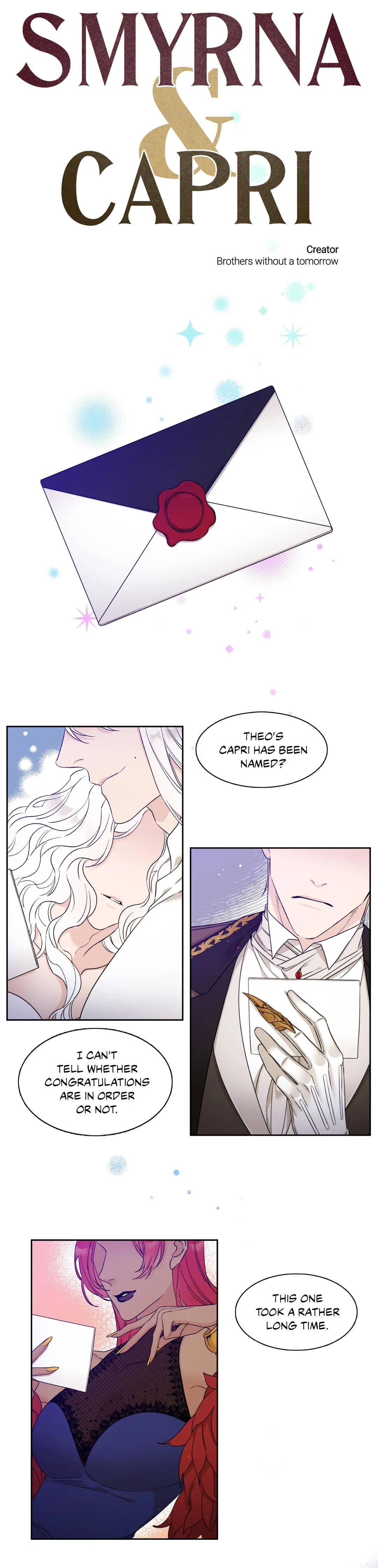 Read Smyrna & Capri chapter 17.5 image 1 on Lezhin