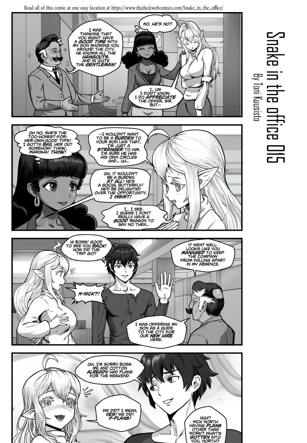 Read Snake chapter 1.1 image 0 on Lezhin