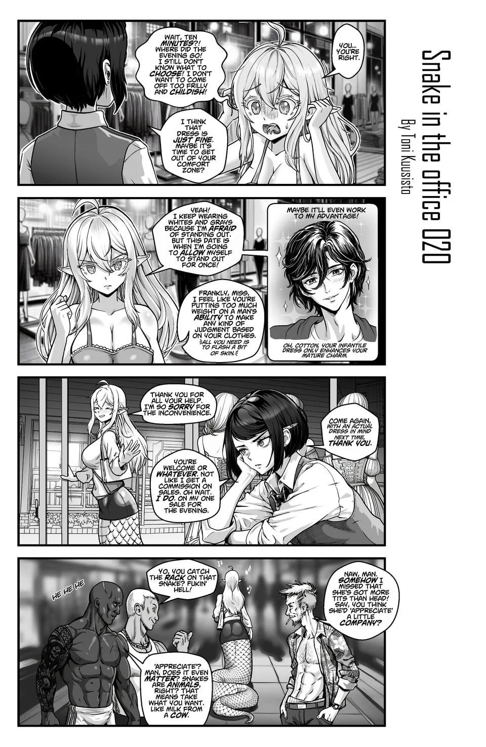 Read Snake chapter 1.3 image 0 on Lezhin