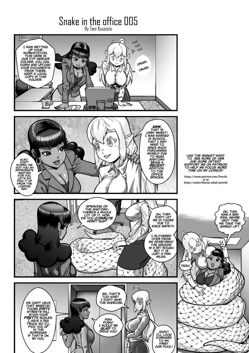 Read Snake chapter 1.5 image 0 on Lezhin