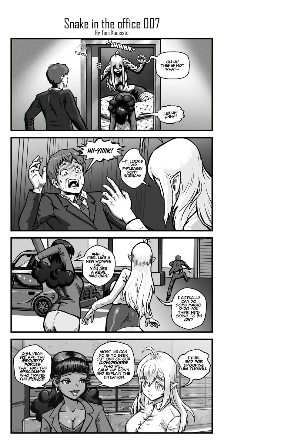 Read Snake chapter 1 image 7 on Lezhin