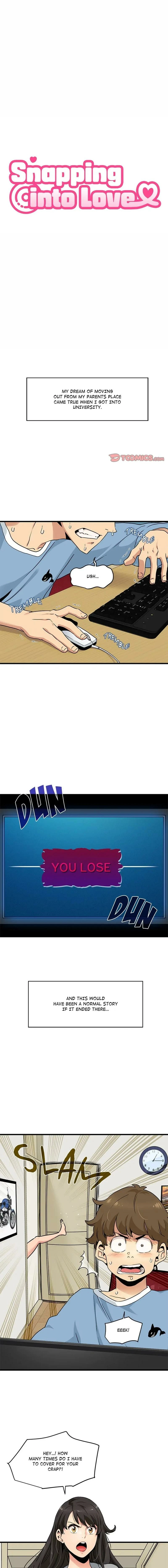 Read Snapping into Love chapter 1 image 0 on Lezhin