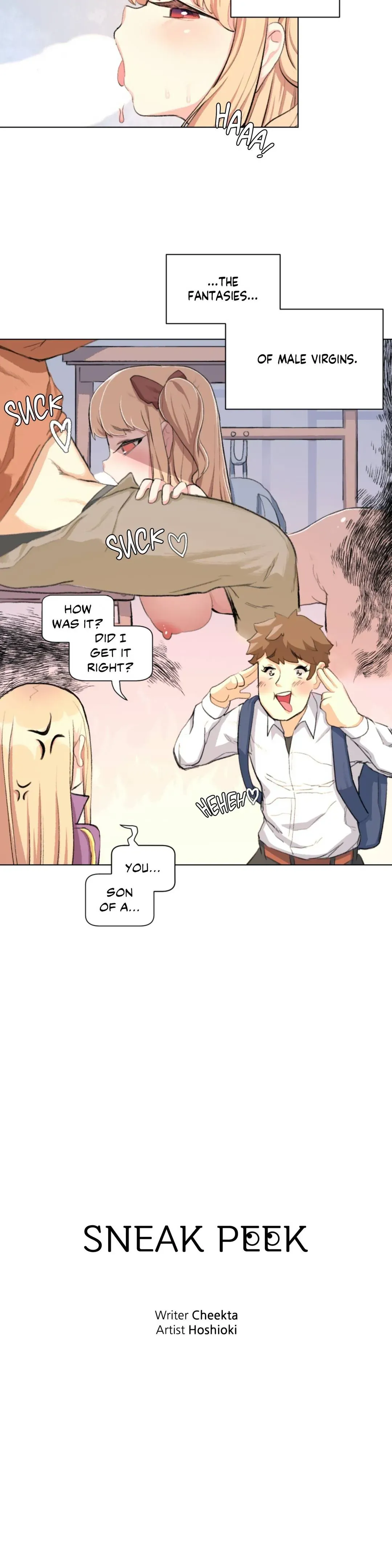 Read Sneak Peek chapter 2 image 6 on Lezhin