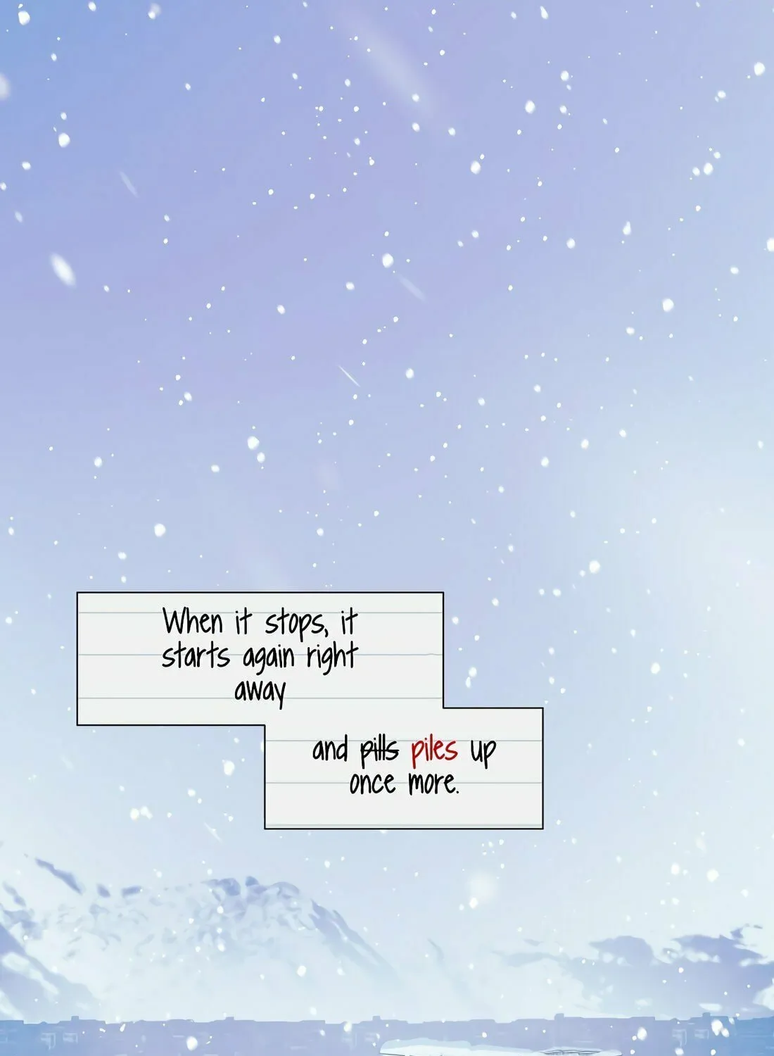 Read Snow Footsteps chapter 1 image 2 on Lezhin