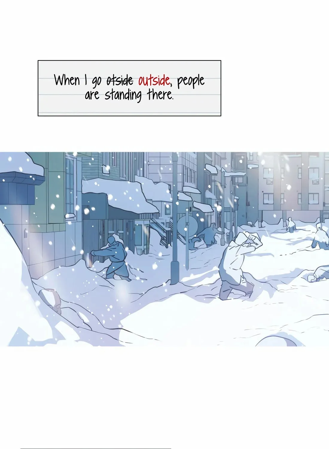 Read Snow Footsteps chapter 1 image 4 on Lezhin