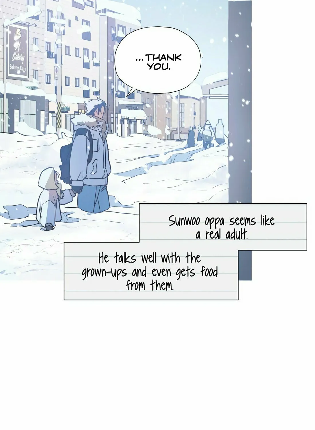 Read Snow Footsteps chapter 1 image 58 on Lezhin
