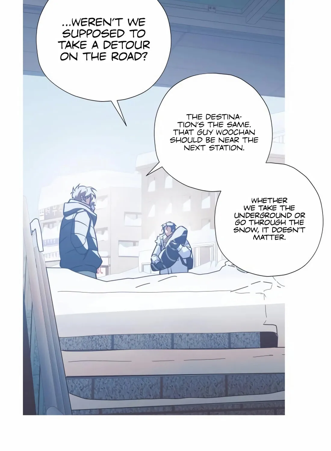 Read Snow Footsteps chapter 7 image 14 on Lezhin