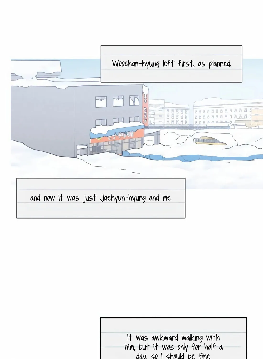 Read Snow Footsteps chapter 7 image 2 on Lezhin