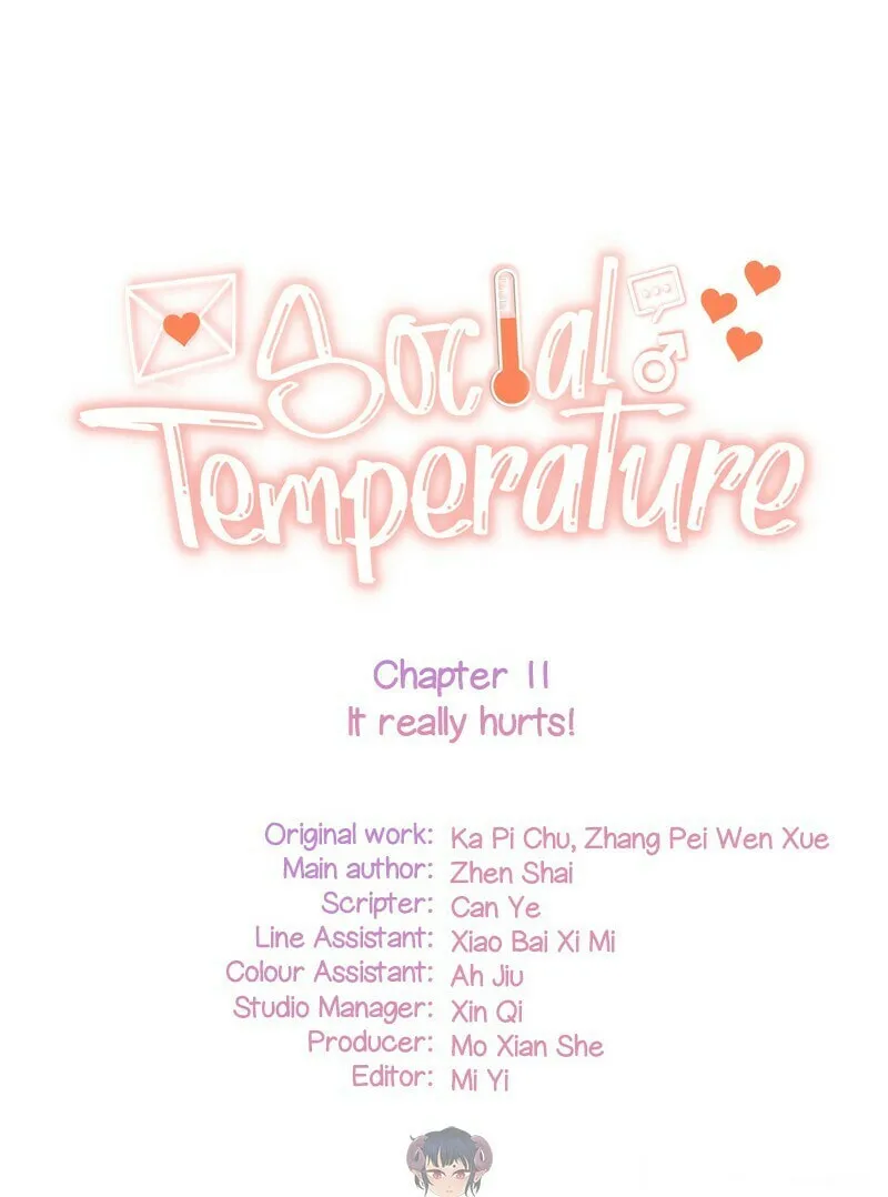 Read Social Temperature (Colored) chapter 11 image 1 on Lezhin