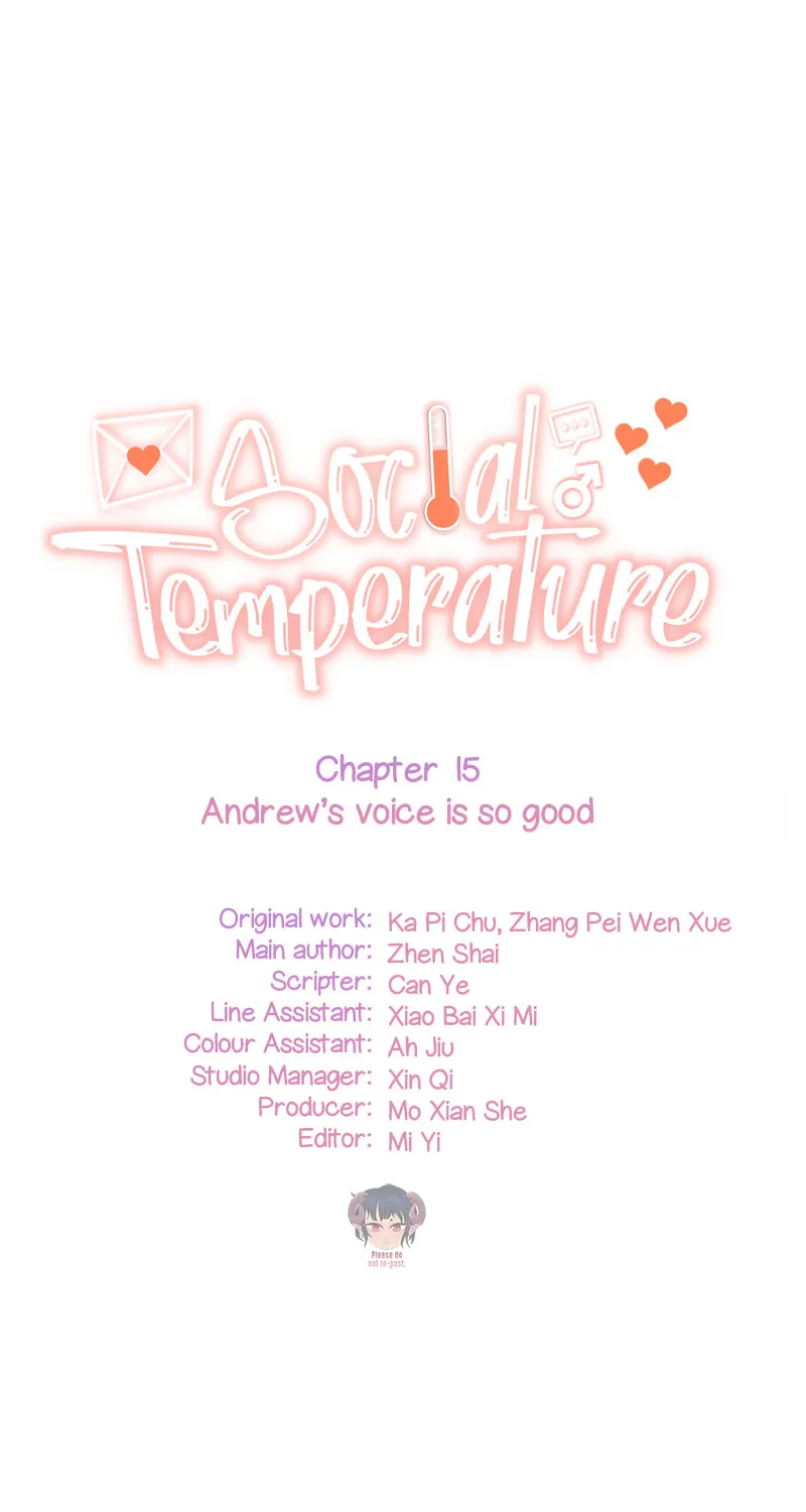 Read Social Temperature (Colored) chapter 15 image 5 on Lezhin