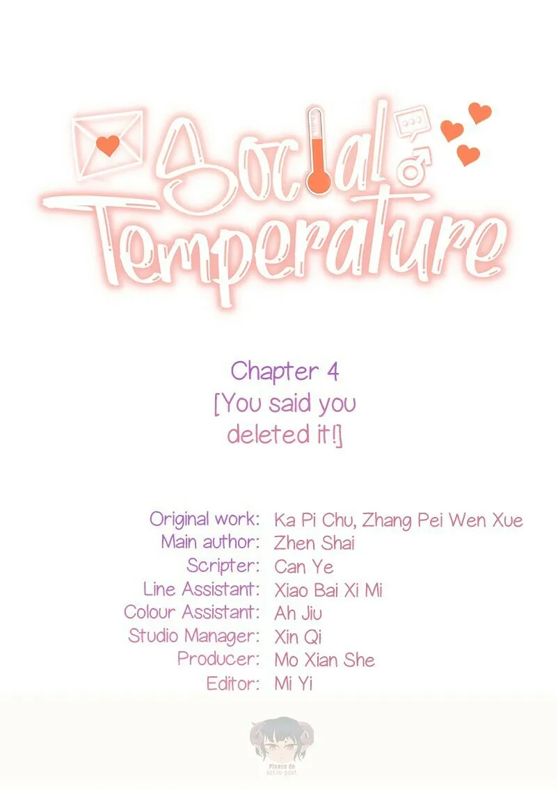 Read Social Temperature (Colored) chapter 4 image 1 on Lezhin