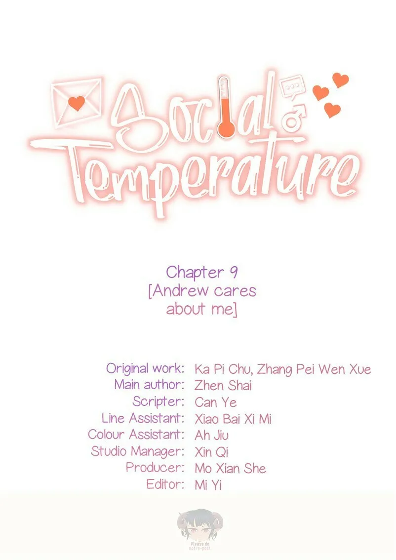 Read Social Temperature (Colored) chapter 9 image 1 on Lezhin