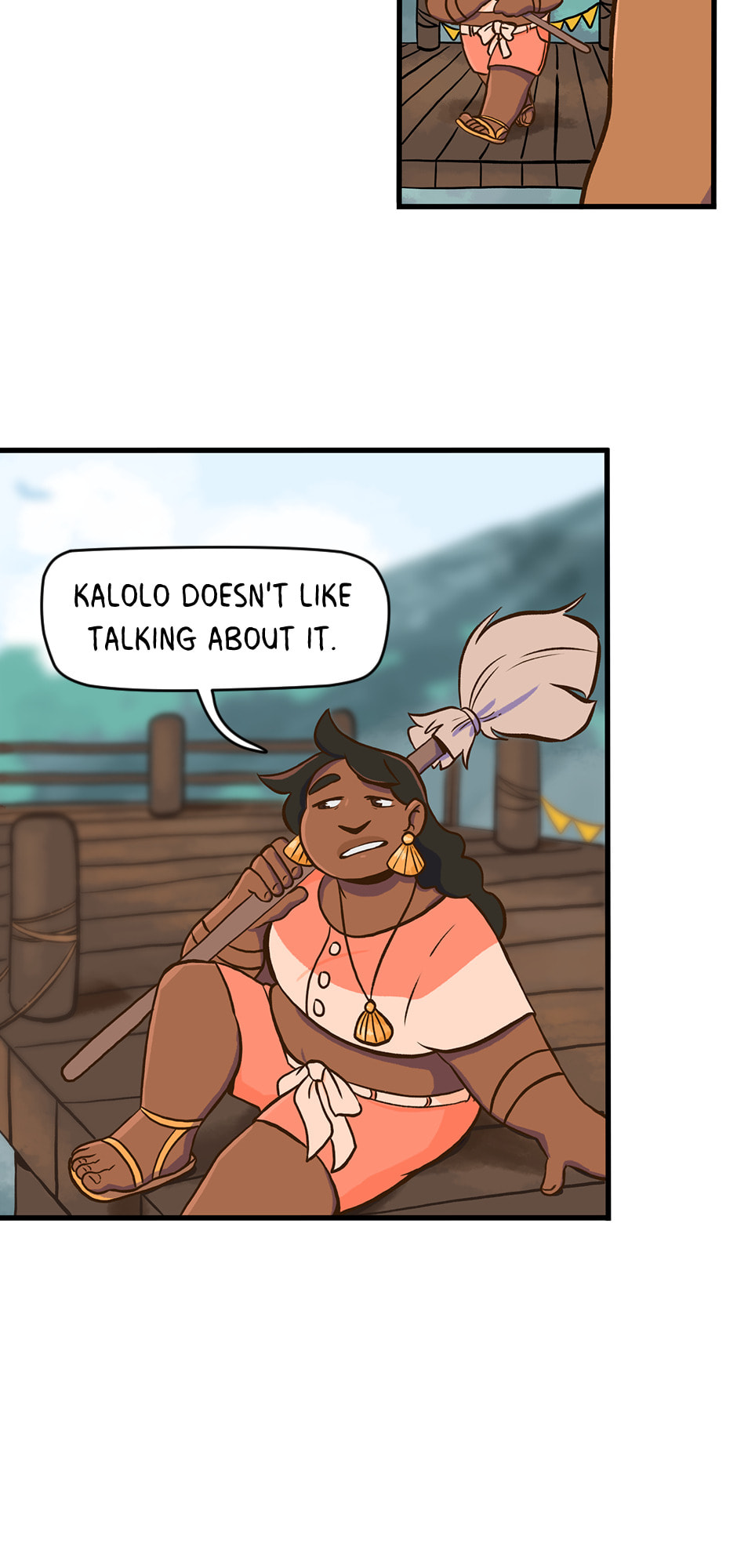 Read sola chapter 35 image 3 on Lezhin