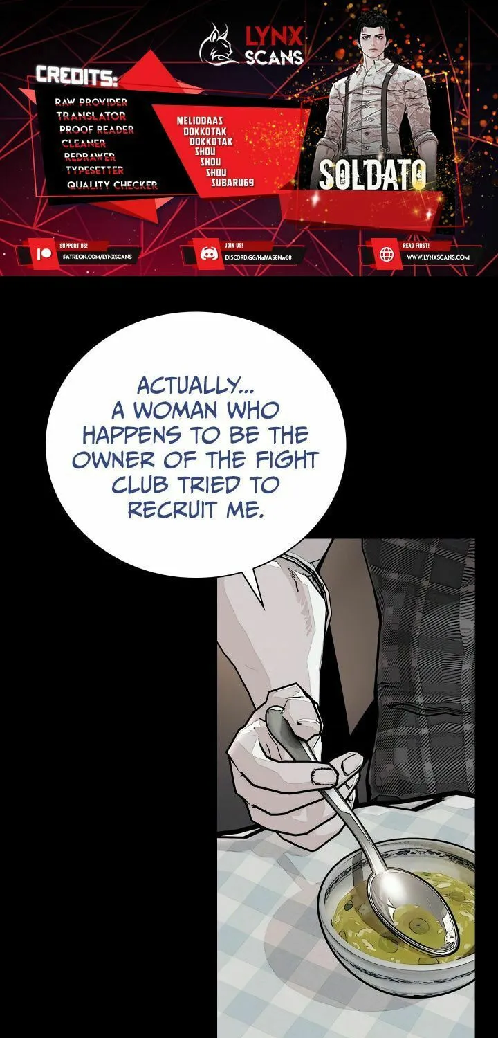 Read SOLDATO chapter 27 image 0 on Lezhin