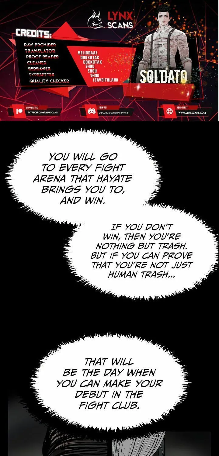 Read SOLDATO chapter 8 image 0 on Lezhin