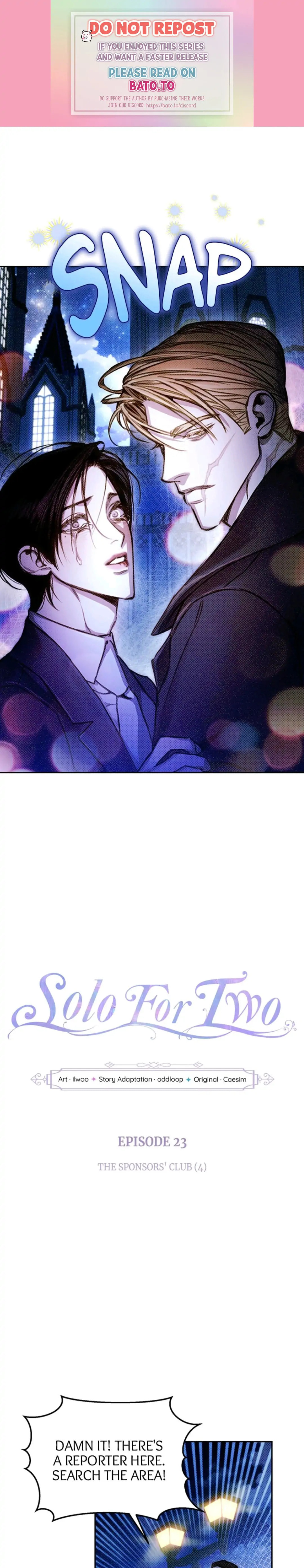 Read Solo For Two chapter 23 image 0 on Lezhin