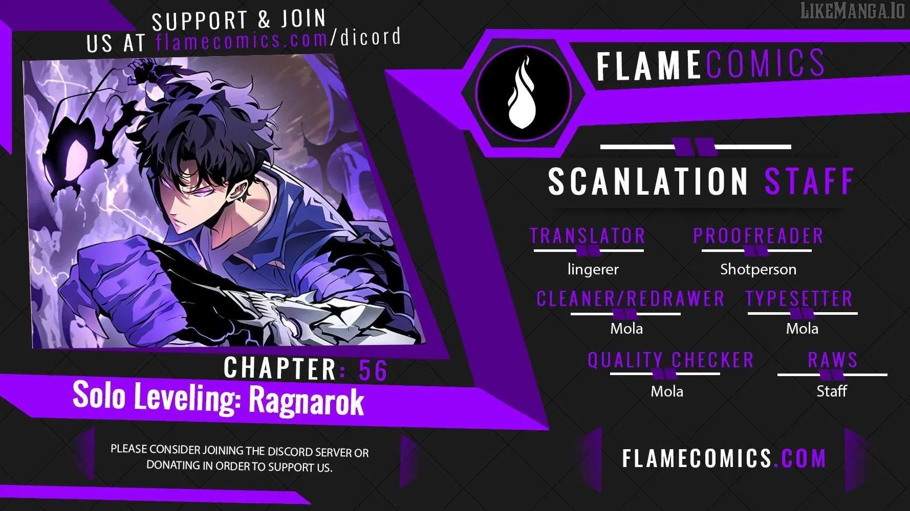Read Solo Leveling: Ragnarok chapter 56 image 1 on Lezhin