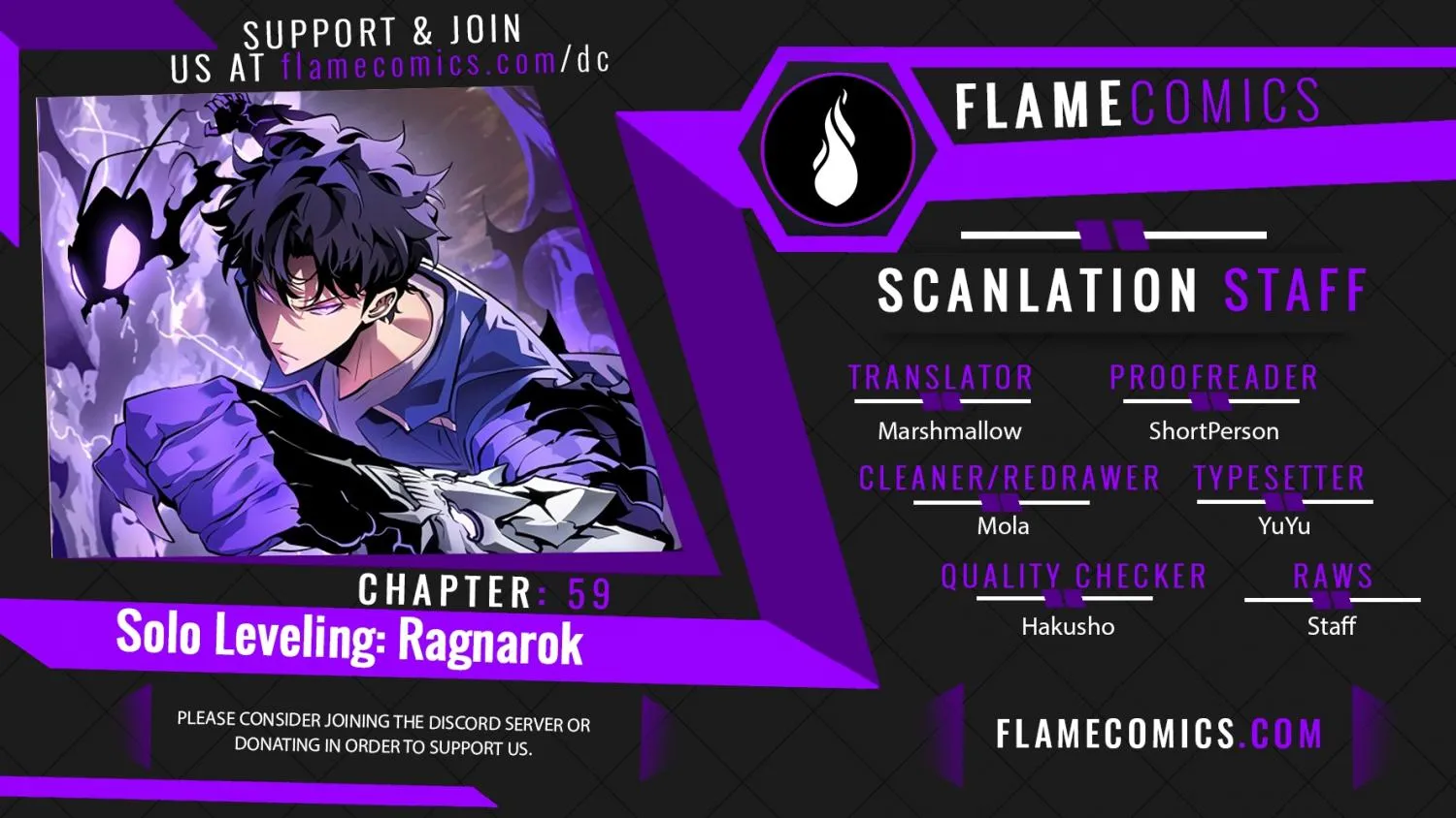 Read Solo Leveling: Ragnarok chapter 59 image 1 on Lezhin