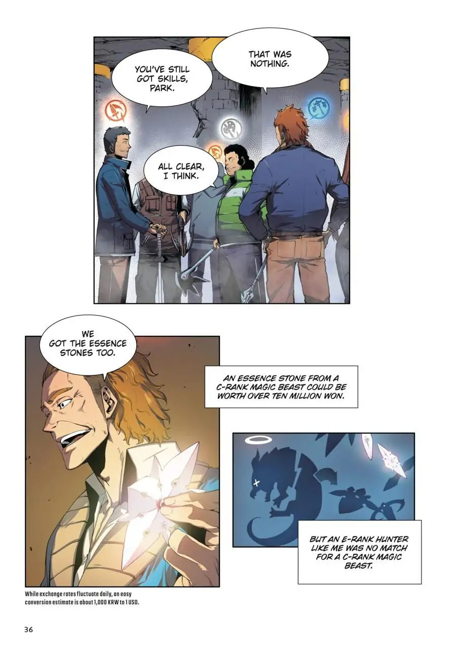 Read Solo Leveling chapter 1 image 22 on Lezhin