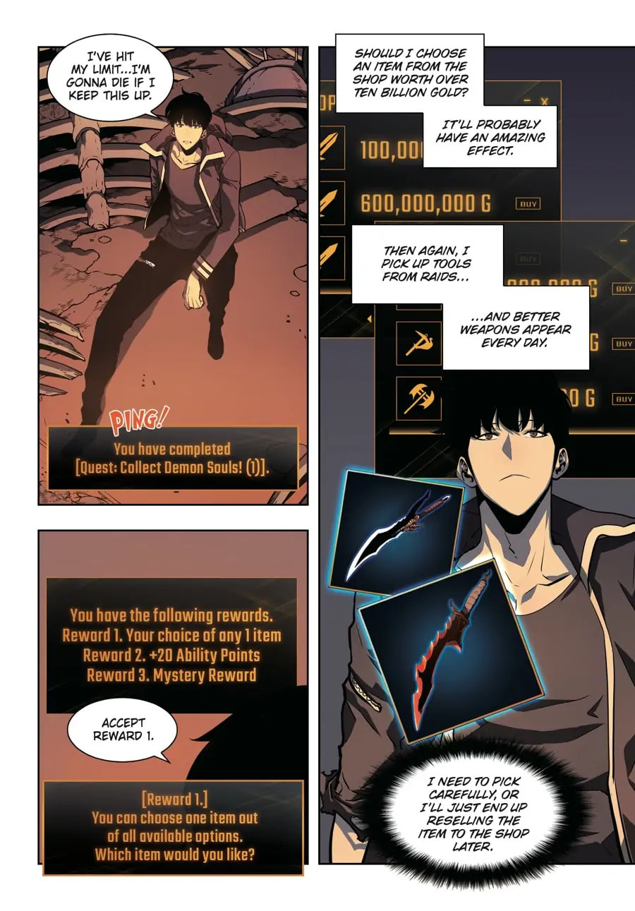 Read Solo Leveling chapter 10 image 88 on Lezhin