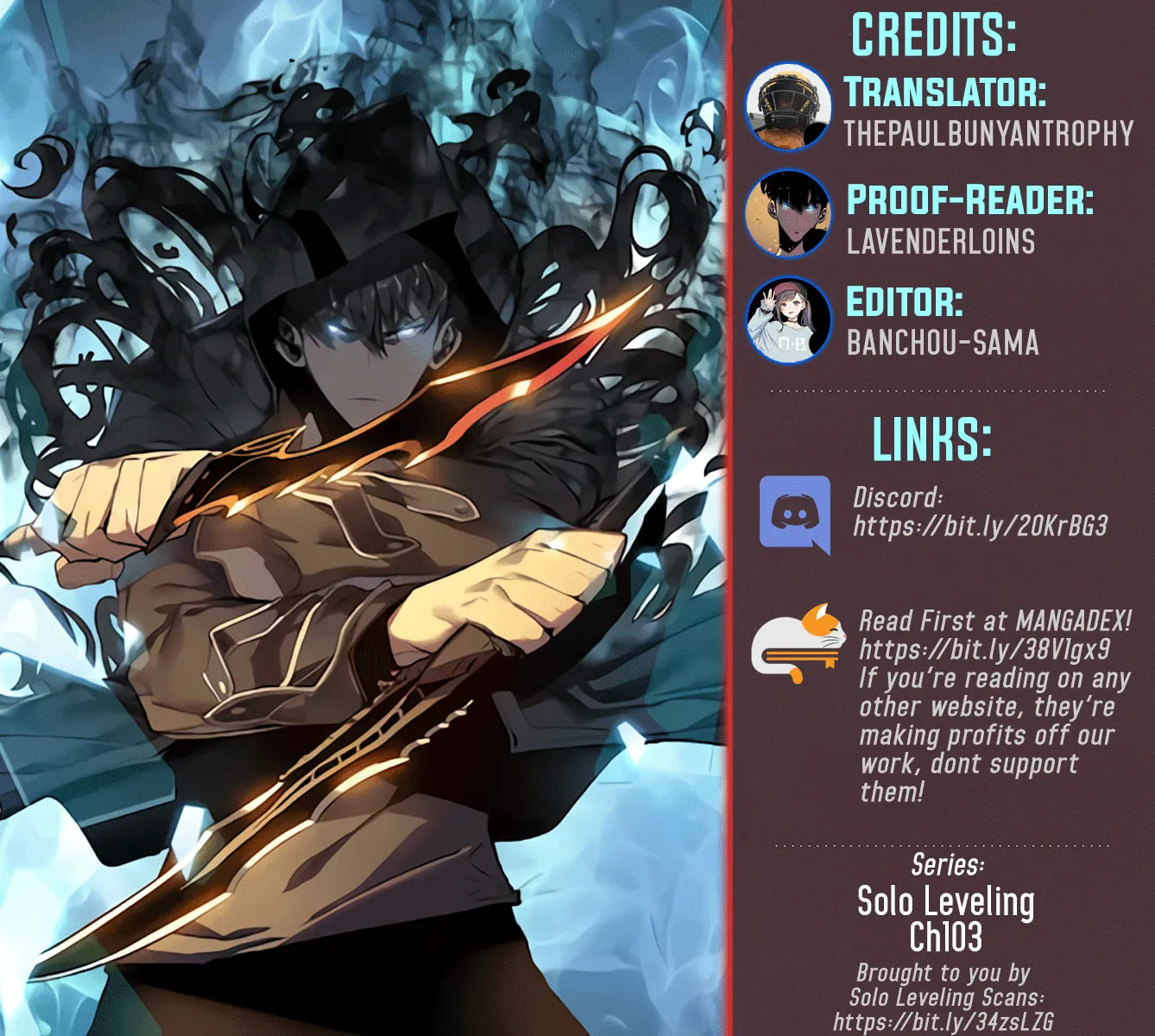 Read Solo Leveling chapter 103 image 0 on Lezhin