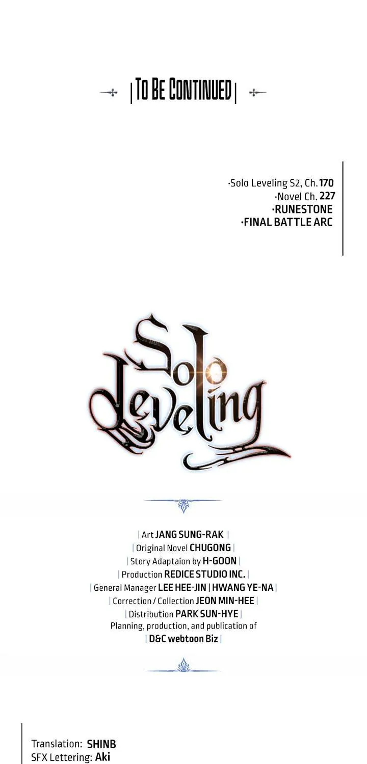 Read Solo Leveling chapter 170 image 172 on Lezhin