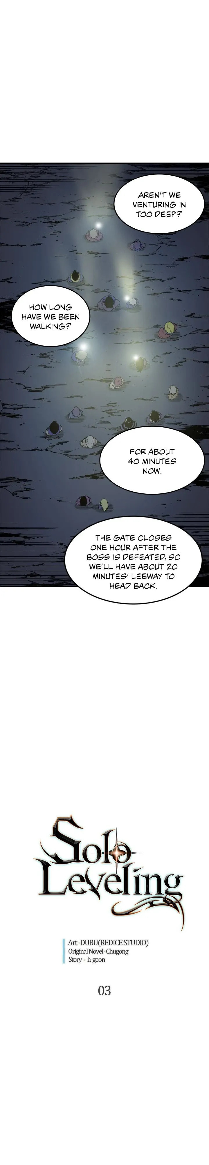 Read Solo Leveling chapter 3 image 0 on Lezhin