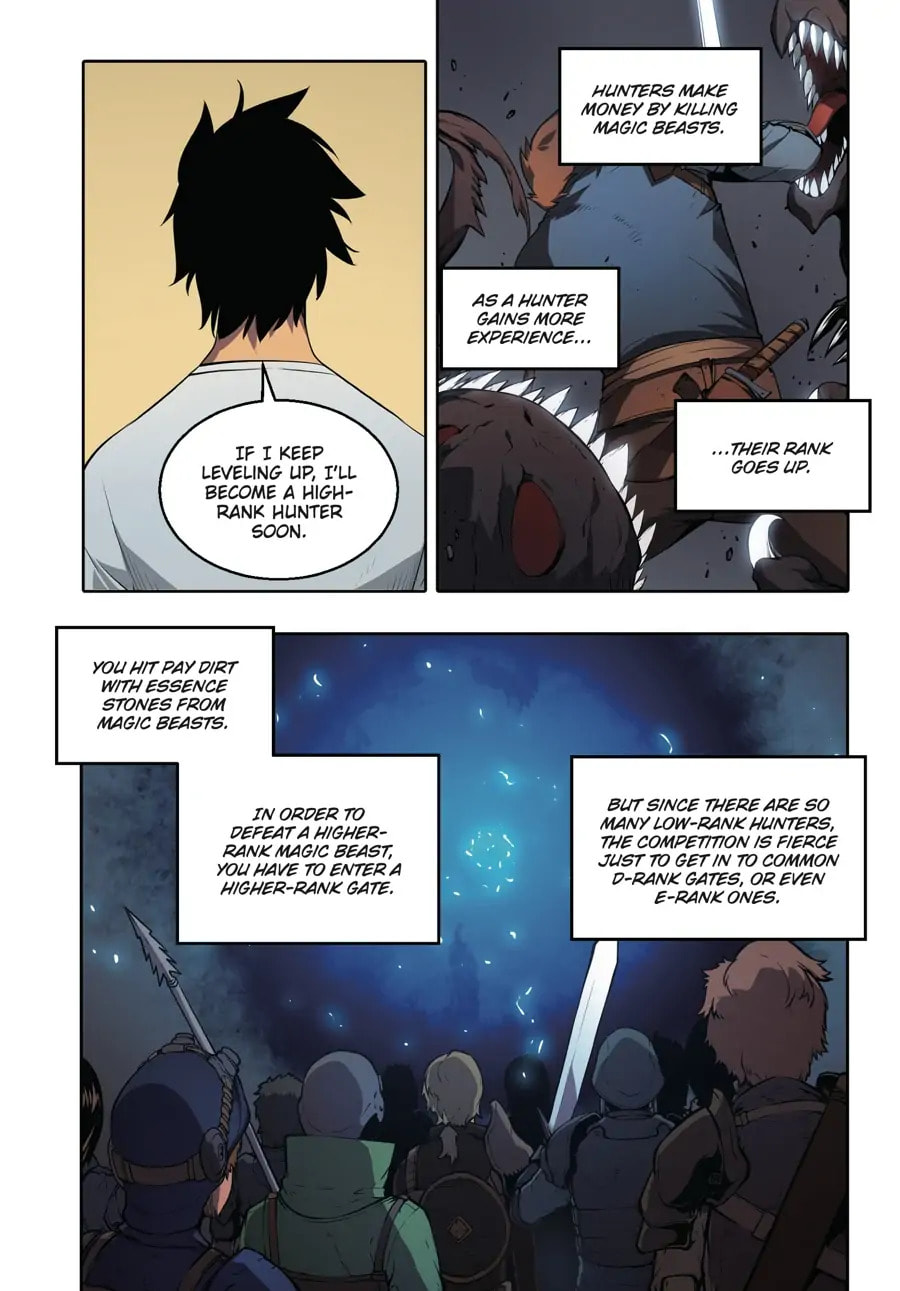 Read Solo Leveling chapter 4 image 68 on Lezhin