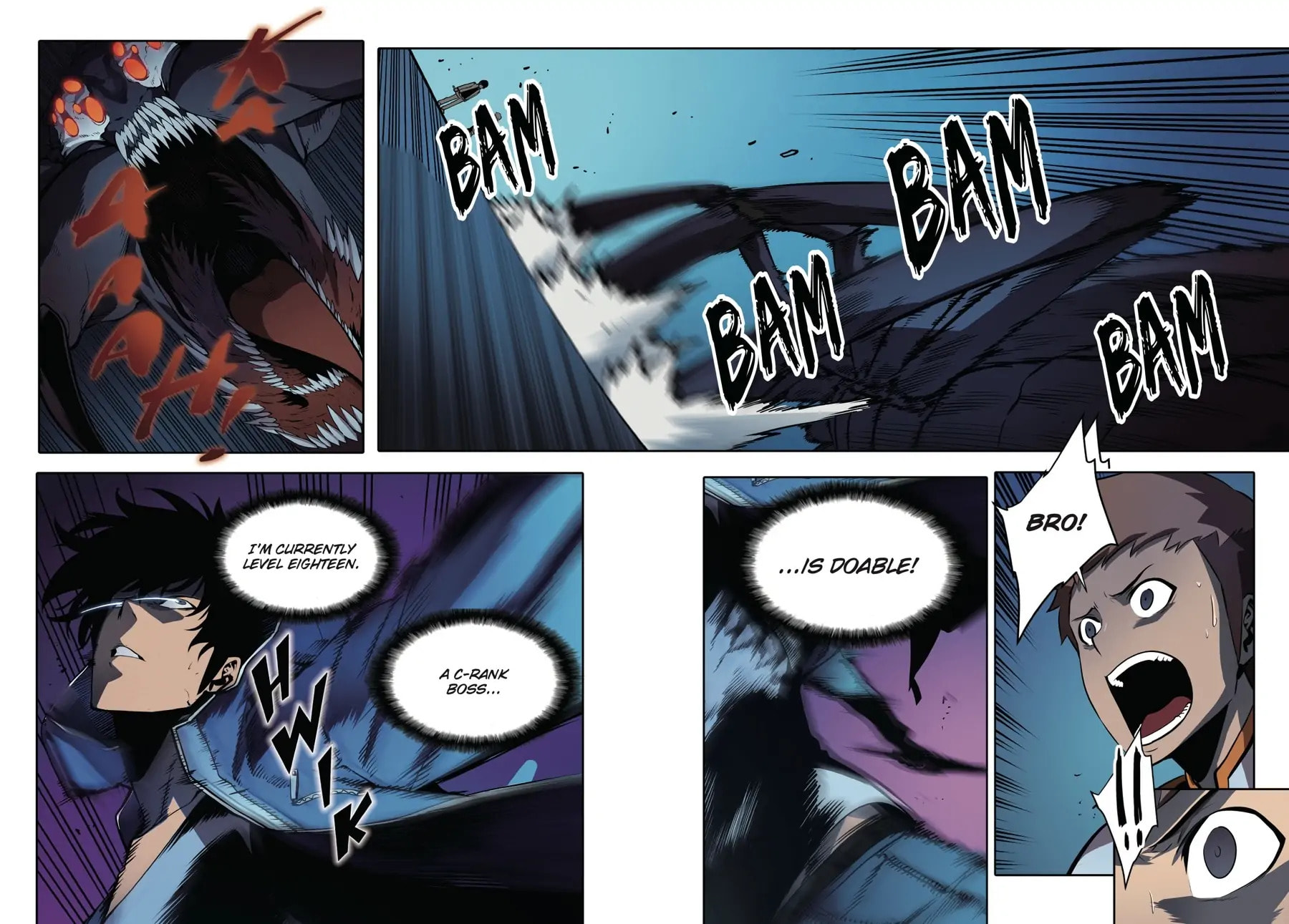 Read Solo Leveling chapter 5 image 62 on Lezhin