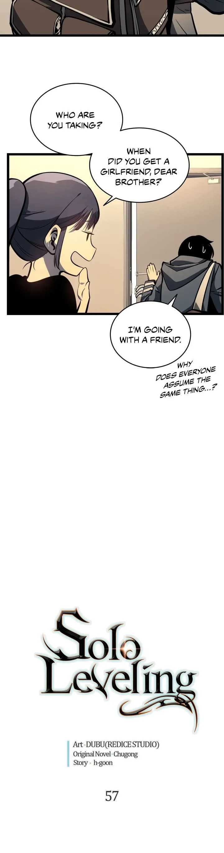Read Solo Leveling chapter 57 image 1 on Lezhin