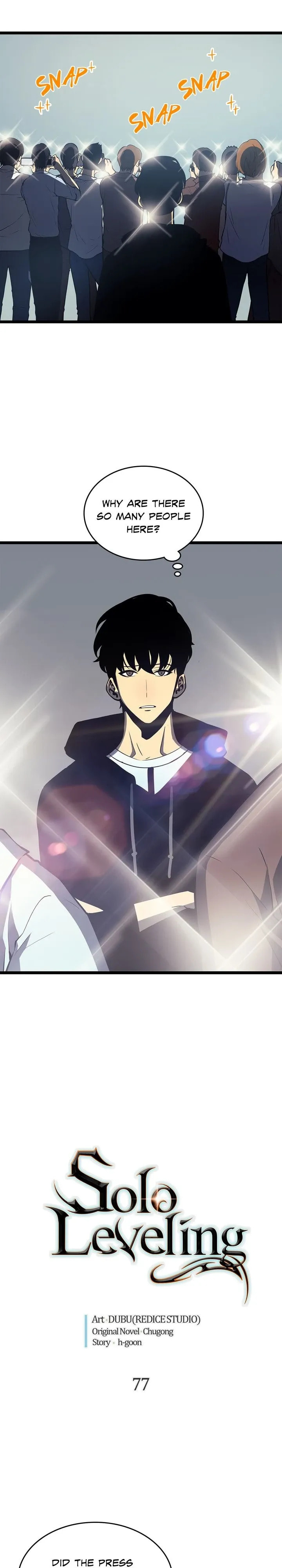 Read Solo Leveling chapter 77 image 0 on Lezhin