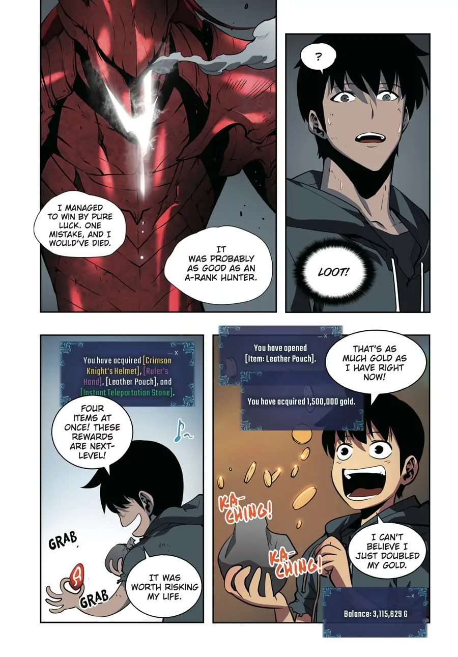 Read Solo Leveling chapter 8 image 53 on Lezhin