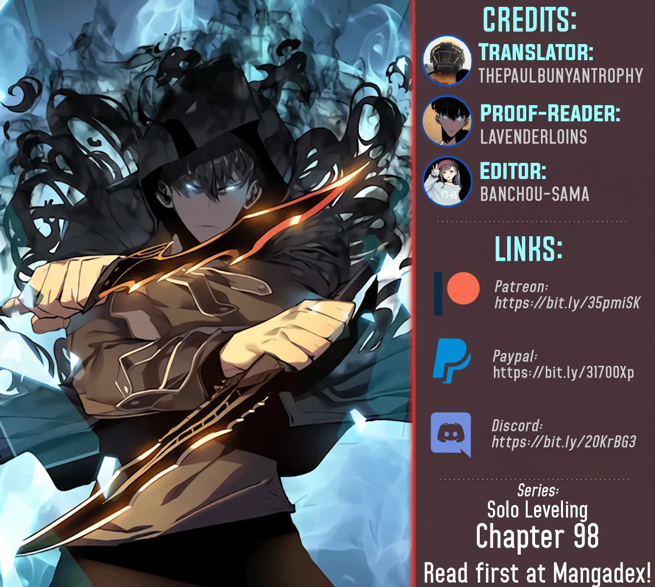 Read Solo Leveling chapter 98 image 0 on Lezhin
