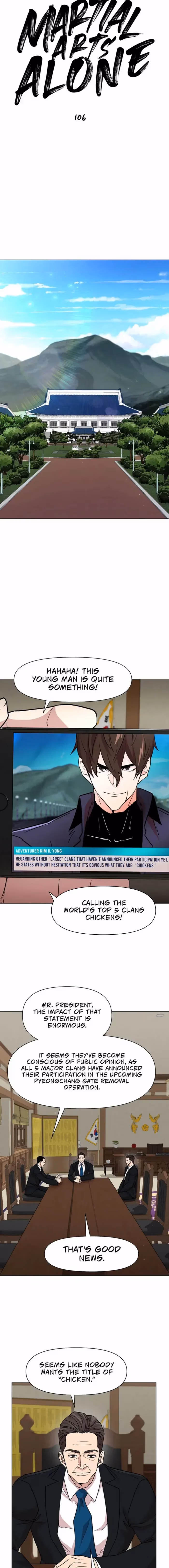 Read Solo Martial Arts chapter 106 image 7 on Lezhin