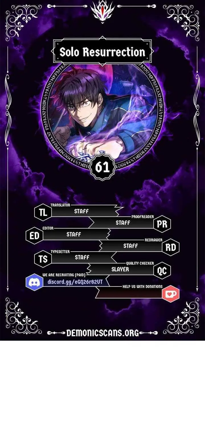 Read Solo Resurrection chapter 61 image 1 on Lezhin
