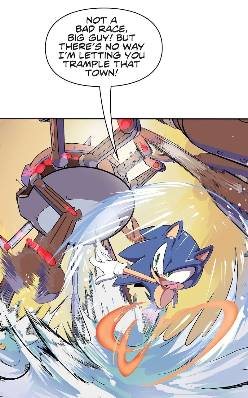 Read Sonic the Hedgehog chapter 3 image 1 on Lezhin
