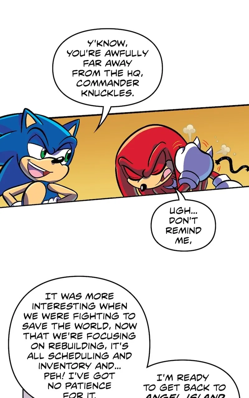 Read Sonic the Hedgehog chapter 5 image 4 on Lezhin
