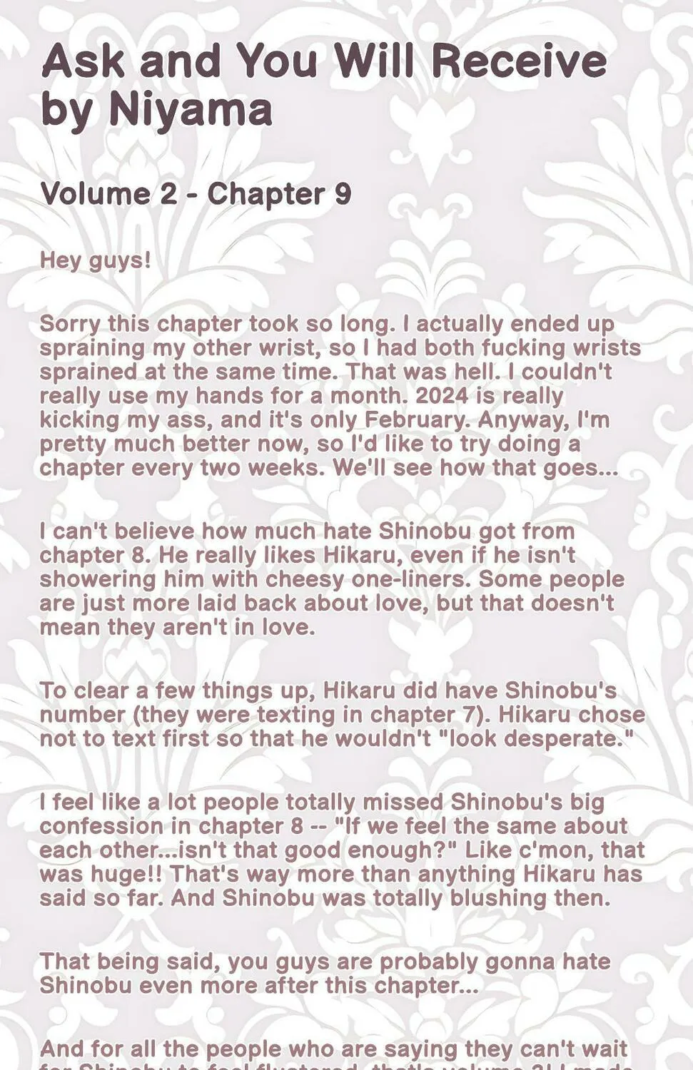 Sonna ni Iu Nara Daiteyaru Chapter 9 page 2 - 