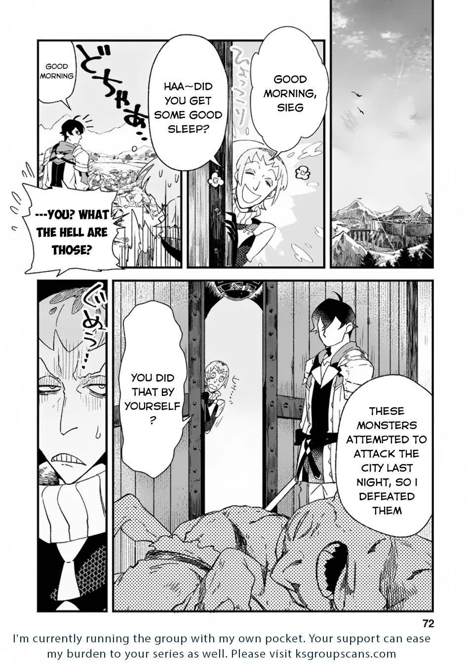 Sono Monban, Saikyou Nitsuki Chapter 3.1 page 11 - 