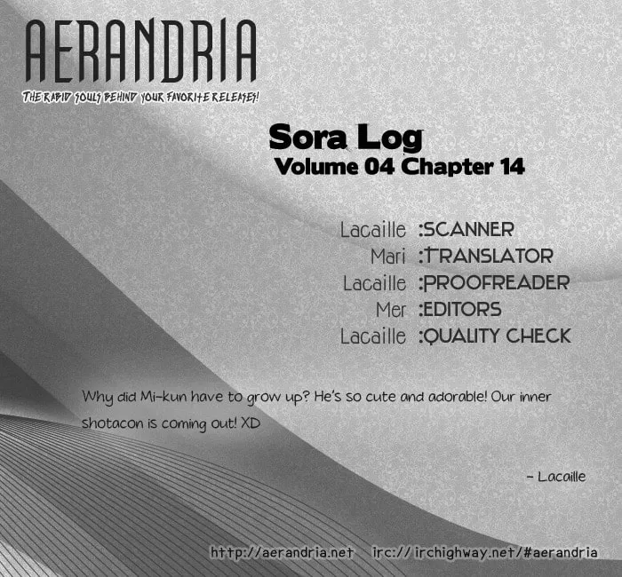 Read Sora Log chapter 14 image 1 on Lezhin