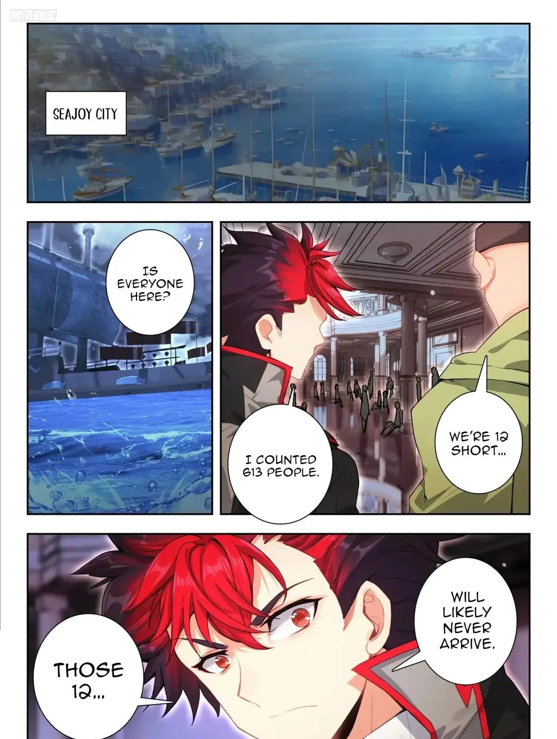 Soul Land 2: The Unrivaled Tang Sect (Colored) Chapter 587 page 12 - 