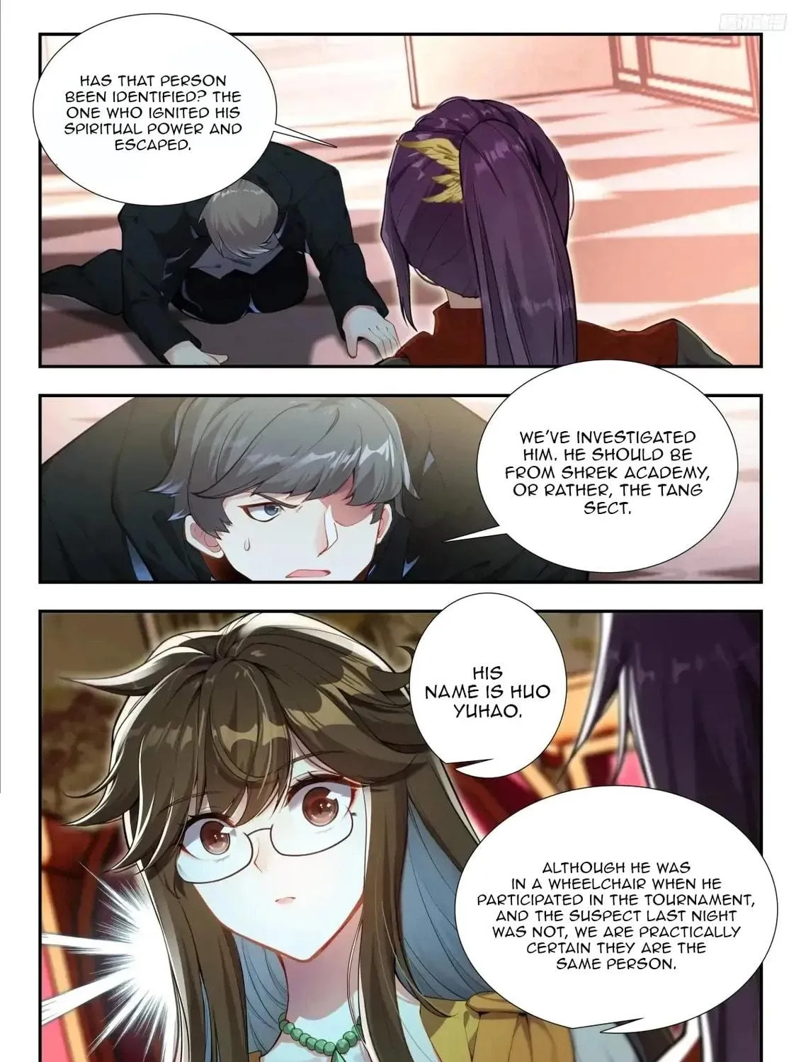 Soul Land 2: The Unrivaled Tang Sect (Colored) Chapter 587 page 18 - 